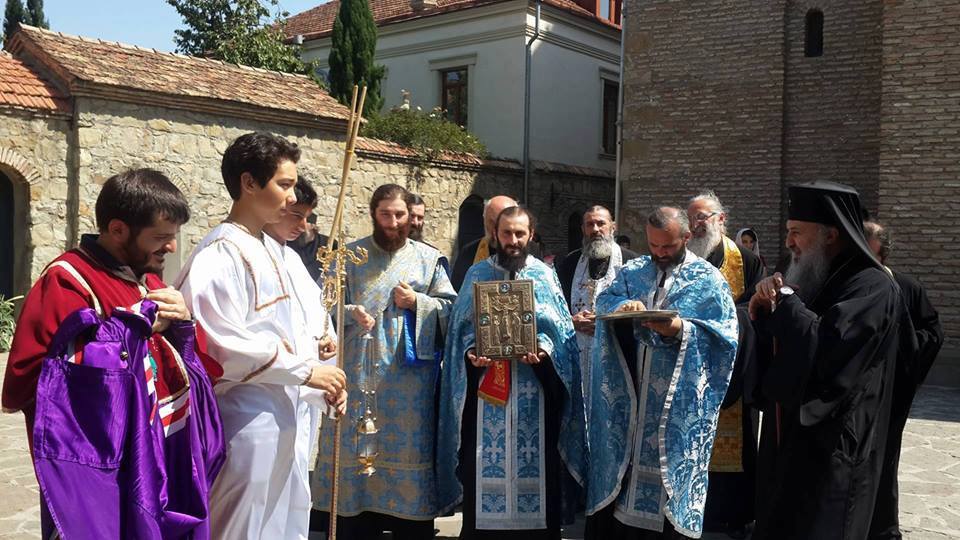 წმინდა გიორგი კარსლიდისის წმინდა ნაწილი წალკაში დააბრძანეს KARIBCHE
